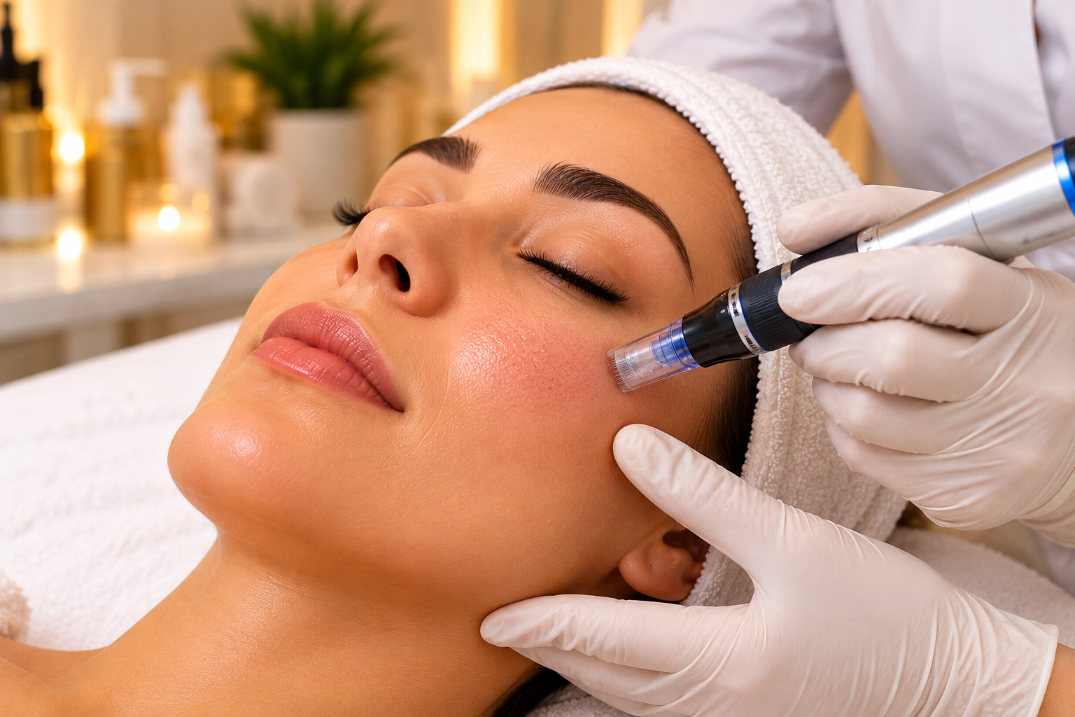 Dermapen con microagujas