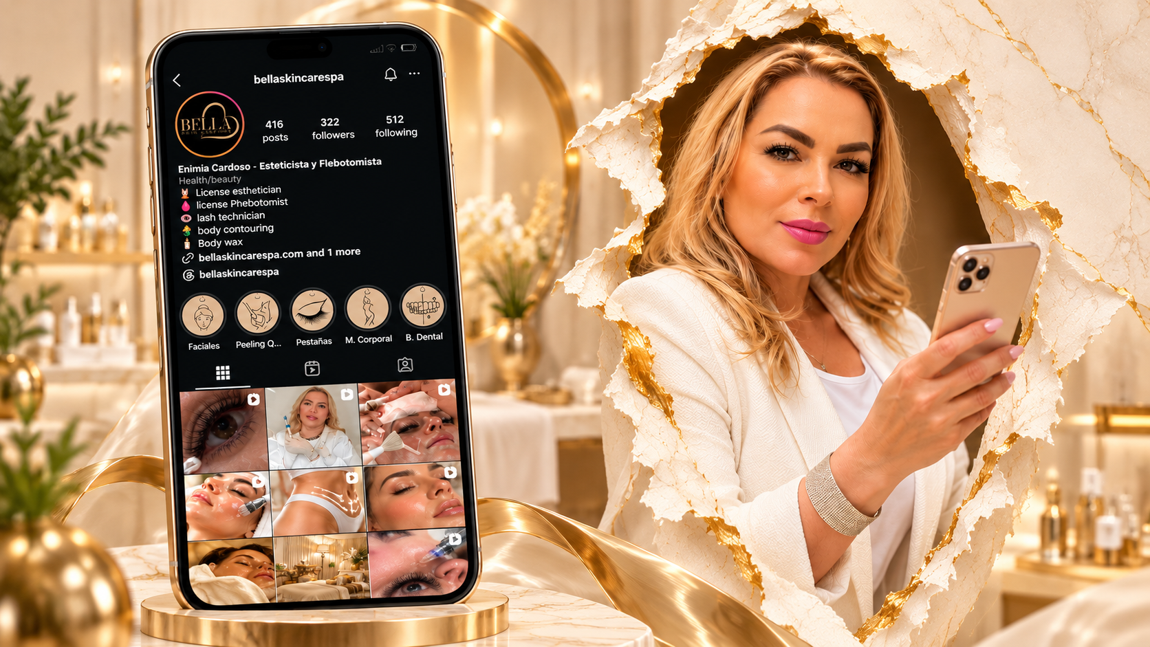 Enimia Cardoso - Bella Skin Care Spa